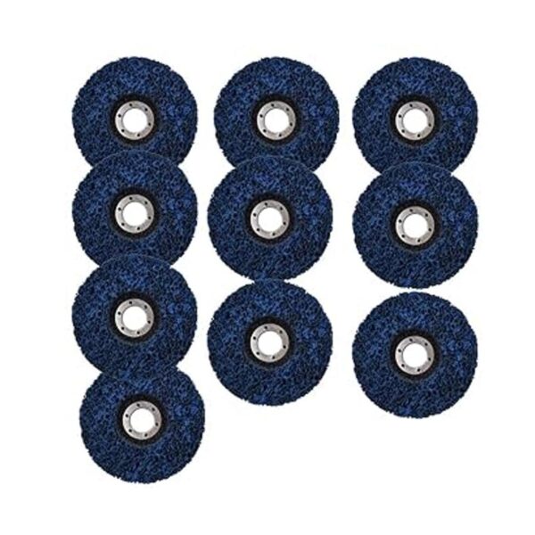 Paquete de 10 discos de 3.9 x 4.7 in para amoladoras_2
