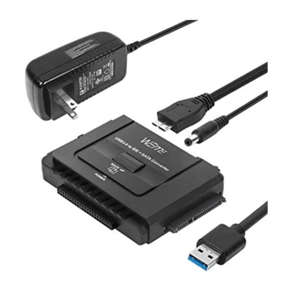 WEme Adaptador USB 3.0 a SATA IDE con convertidor_1