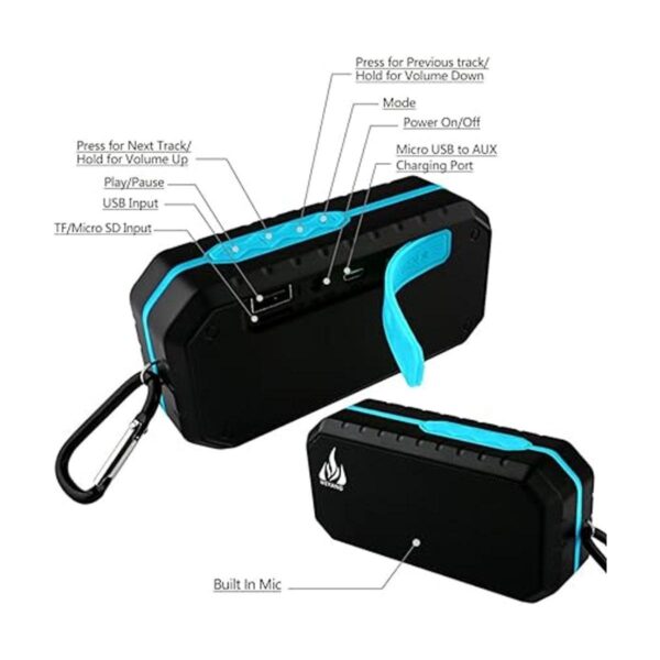 Altavoz Bluetooth portátil altavoz inalámbrico_4