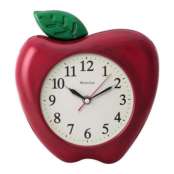 Westclox Reloj de pared tridimensional de Apple de 10_3