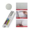 WESTICK Papel tapiz plateado cepillado texturizado para_6