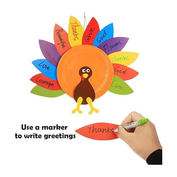 Kit de manualidades de Thanksgiving Turquía bricolaje_2