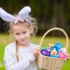 Cesta de huevos de Pascua regalo de fiesta de Pascua para_5