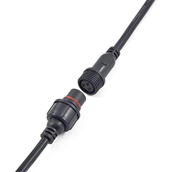 WESIRI 5 pares 3pin negro conector eléctrico LED conector_2