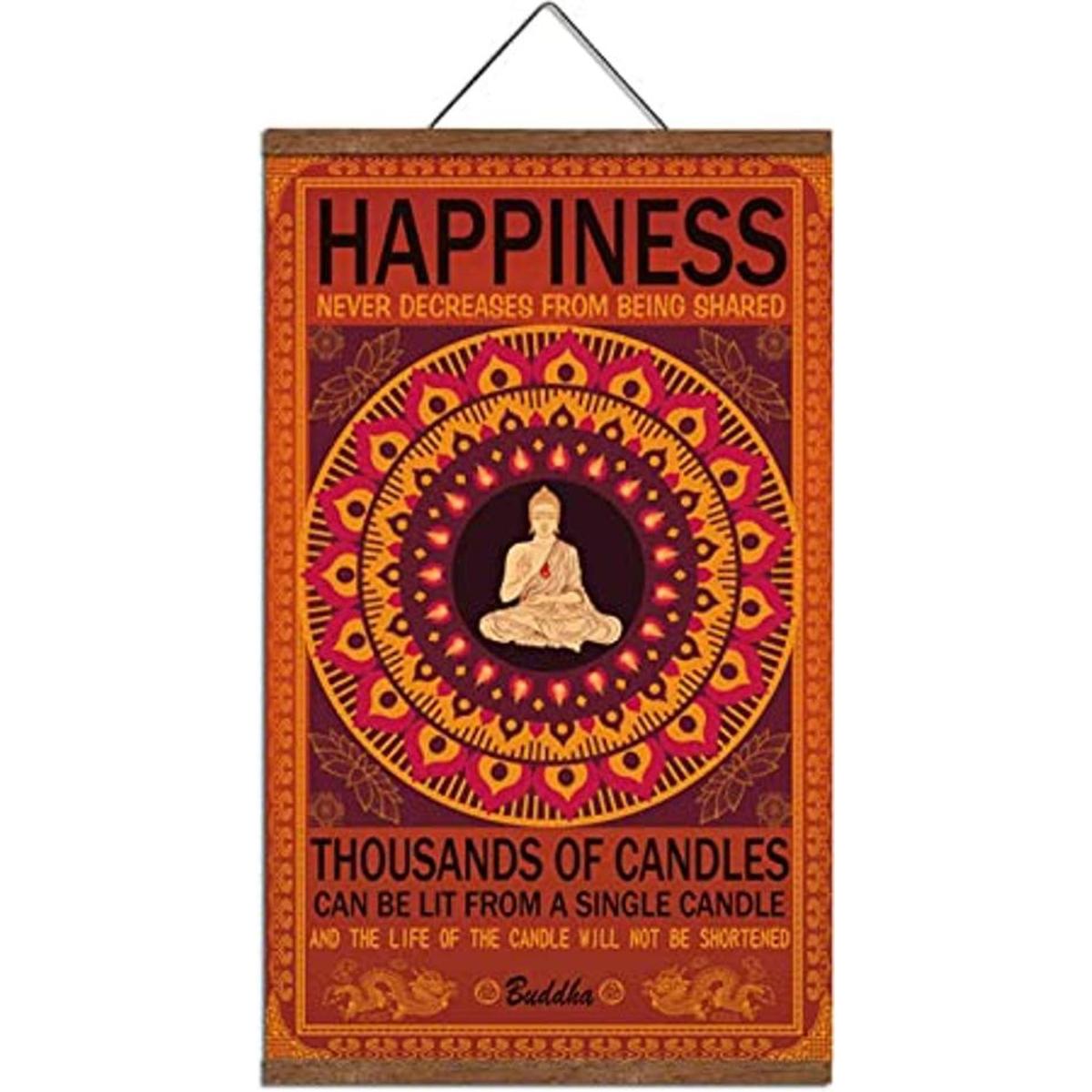 Arte de pared de Buda decoración zen impresa en lienzo