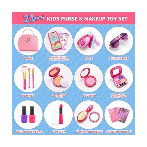 Bolso para niña con kit de maquillaje de juego bolsos de_4