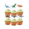 Decoración de cupcakes de fiesta de dinosaurios de_2