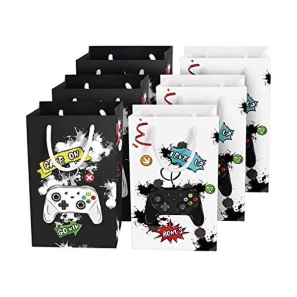Bolsas de fiesta de videojuegos de acuarela paquete de 16_1