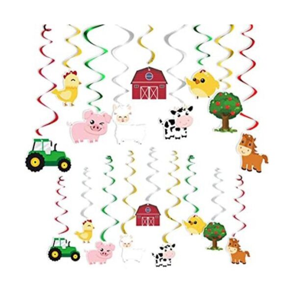 WERNNSAI Decoraciones de fiesta colgantes de animales de_1