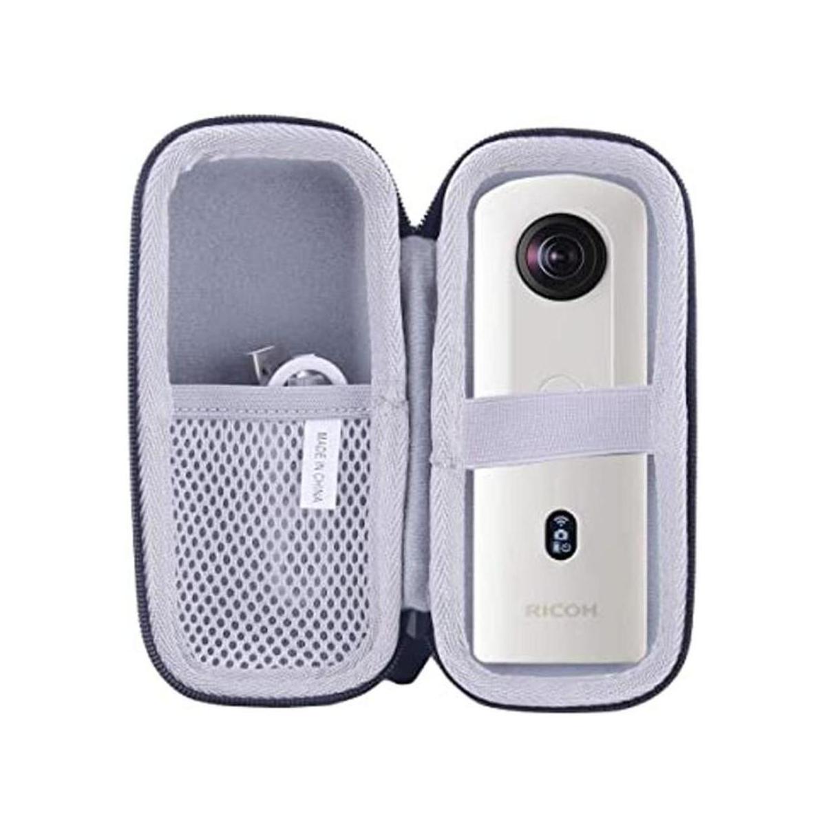 WERJIA Funda rígida EVA para cámara RICOH Theta SC2SCV