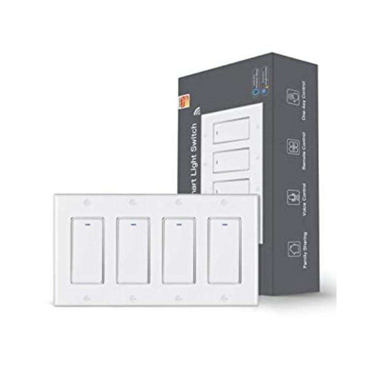 MoesGo Interruptor de luz inteligente con botón de pared