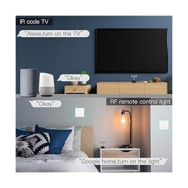 MoesGo WiFi RF IR Control remoto universal de TV aire_5