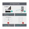 MoesGo Interruptor de luz inteligente con botón de pared_2