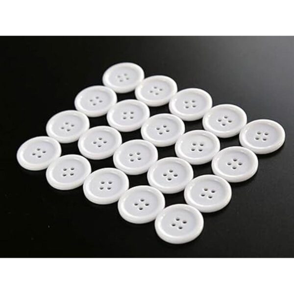 GANSSIA Botones de resina de 0.886 in para costura de