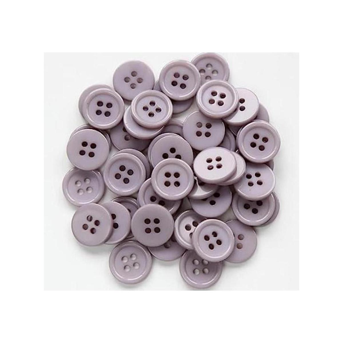 GANSSIA Botones de costura de 0.59 pulgadas 0.591 in con