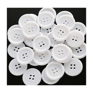 GANSSIA Botones de resina de 0.886 in para costura de