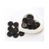 GANSSIA Botones de resina negra de 1 pulgada 0.984 in_3