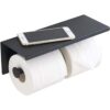BGL Soporte doble para papel higiénico acero inoxidable_1