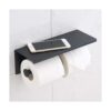 BGL Soporte doble para papel higiénico acero inoxidable_2