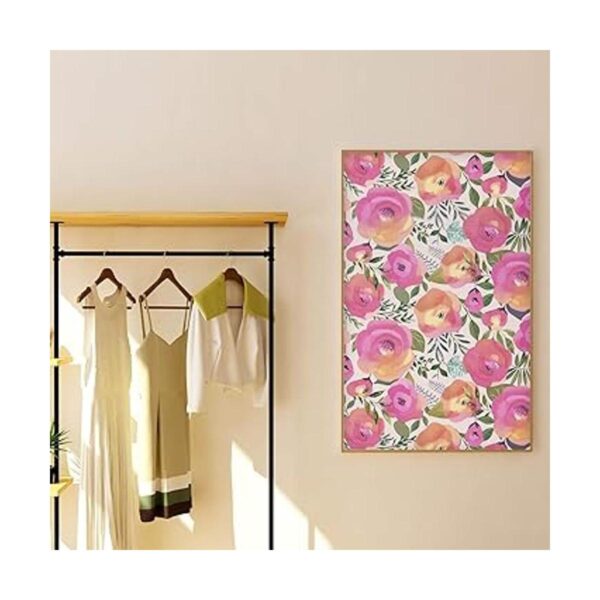 WENMER Papel tapiz floral de 17.7 x 118 pulgadas papel