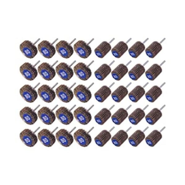WENORA 40 lijadoras abrasivas de rueda de aleta de grano