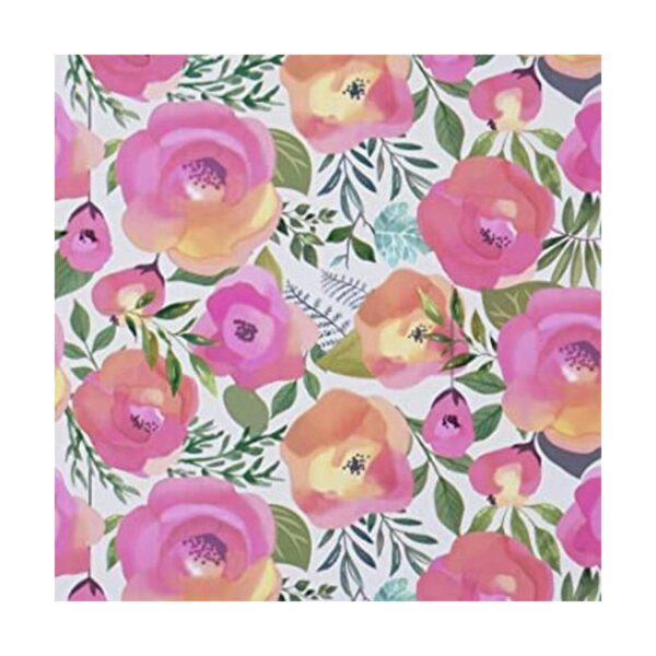 WENMER Papel tapiz floral de 17.7 x 118 pulgadas papel