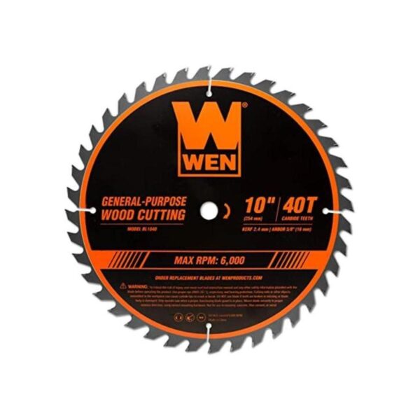 WEN BL1040 Hoja de sierra profesional de carpintería con_1