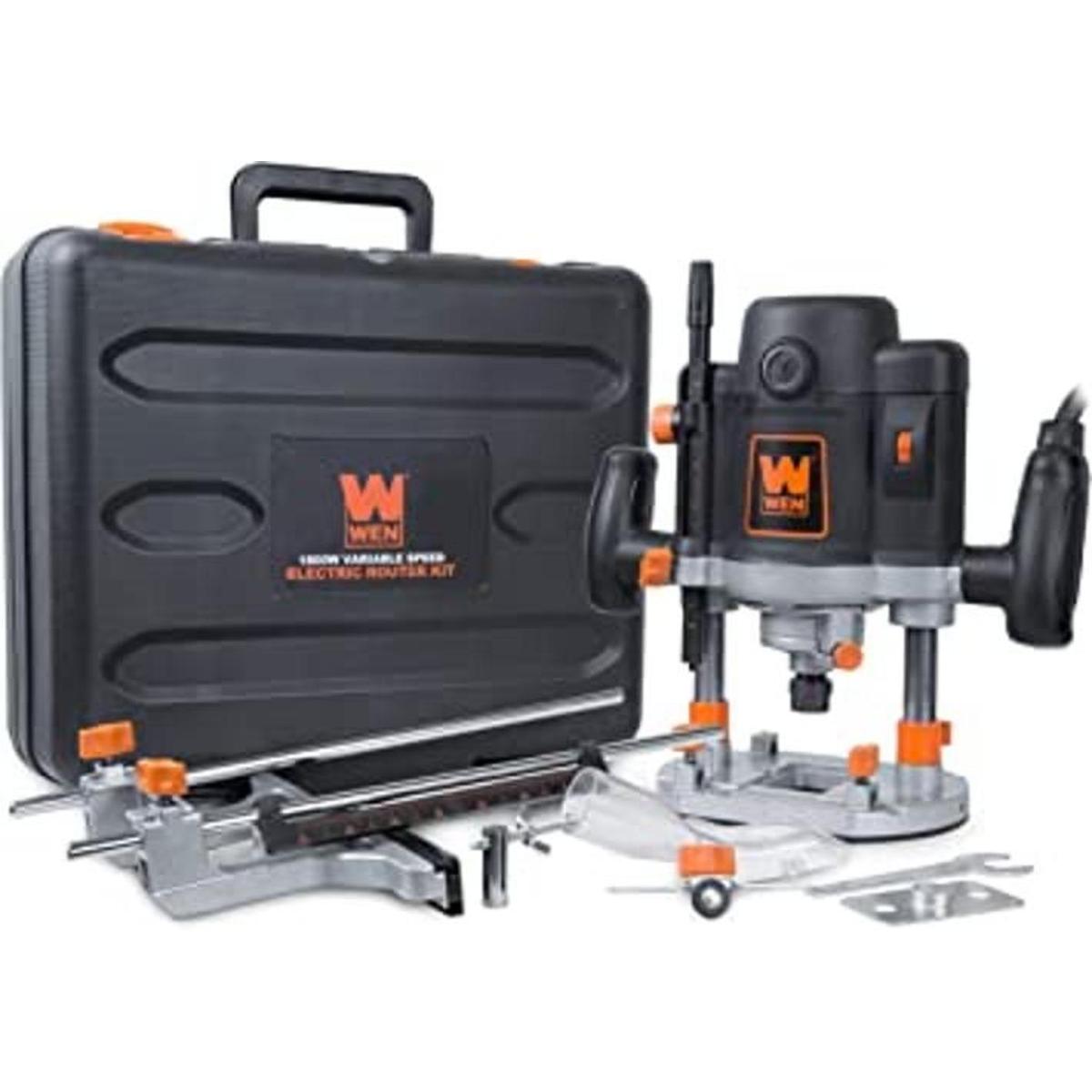 WEN RT6033 Kit de enrutador de carpintería de inmersión de