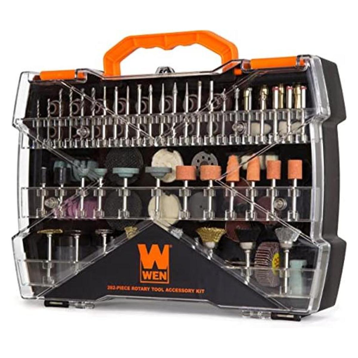 WEN 230282A Kit de accesorios de herramientas rotativas