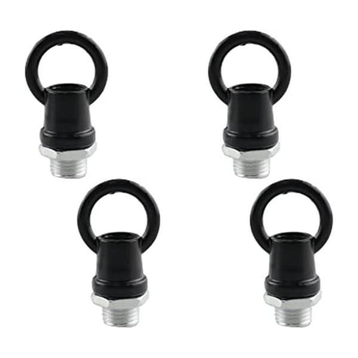 WELWIK 4 piezas de 0.394 in de cadena de metal para