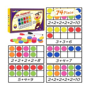 Juego de diez marcos magnéticos juegos de manipulación de_1