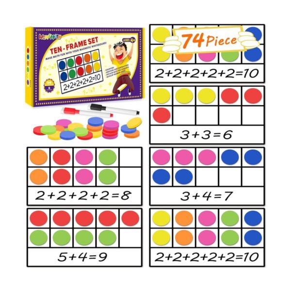 Juego de diez marcos magnéticos juegos de manipulación de_1