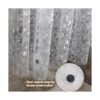 WELTRXE Cortina de ducha de EVA repelente al agua sin_3