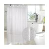 WELTRXE Cortina de ducha de EVA repelente al agua sin_6