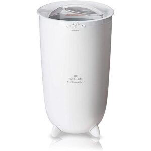 WELLUR Cubo calentador de toallas extra grande blanco
