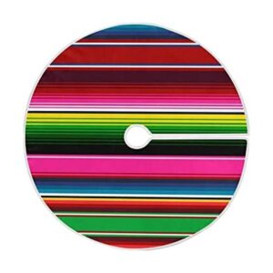 WELLDAY Manta mexicana de Serape a rayas falda colorida_1