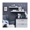 Wellland Estantería flotante para pared baño estantes
