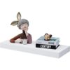 Wellland Estantería flotante para pared baño estantes