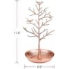 WELLSTRONG Soporte para collar de árbol de joyería