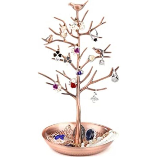 WELLSTRONG Soporte para collar de árbol de joyería