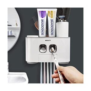 Wekity Soporte multifuncional para cepillo de dientes y_1