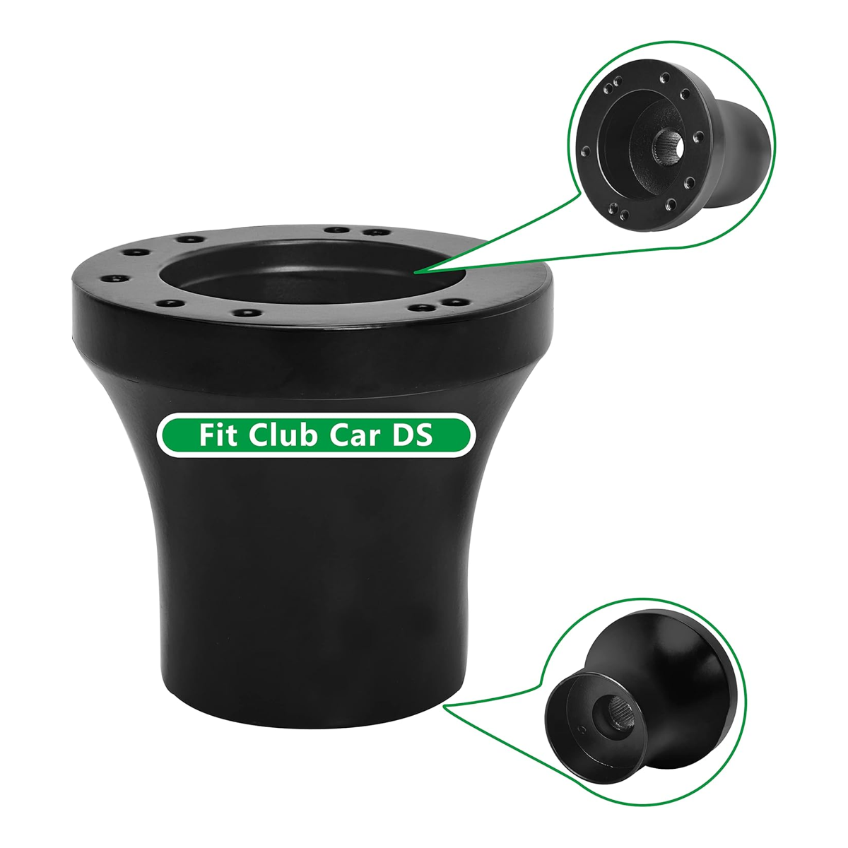 WEKANI Volante universal para carrito de golf adaptador