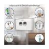 Wekity Soporte multifuncional para cepillo de dientes y_2