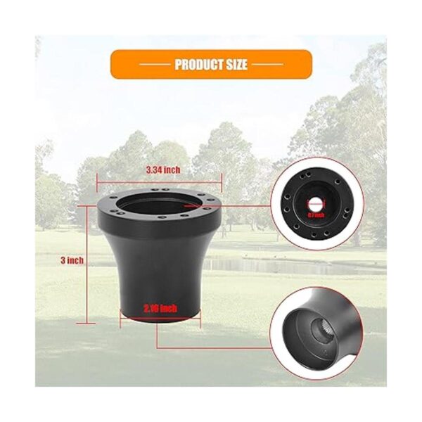 WEKANI Volante universal para carrito de golf adaptador_3