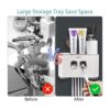 Wekity Soporte multifuncional para cepillo de dientes y_3