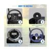 WEKANI Volante universal para carrito de golf adaptador_6