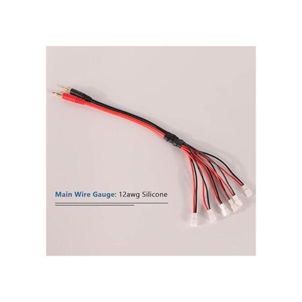 WEISHUJI JSTPH Cable de carga de batería paralela banana