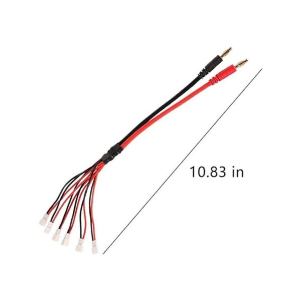WEISHUJI JSTPH Cable de carga de batería paralela banana