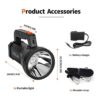 WEILAI Superbright Linterna LED de mano potente linterna_4