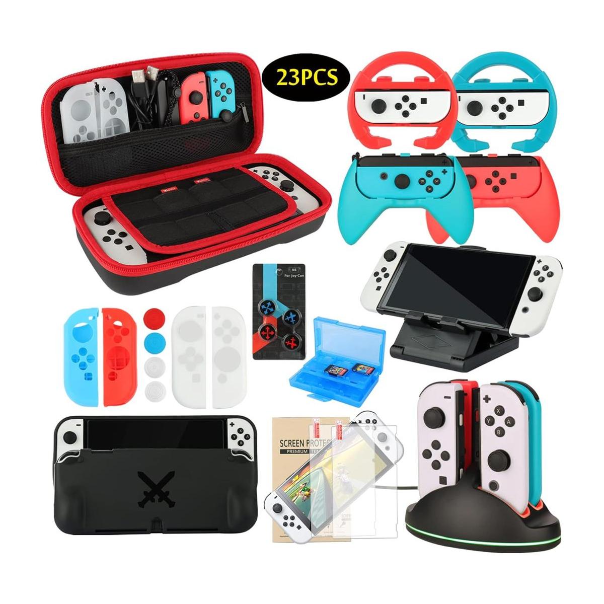 Paquete de accesorios para Nintendo Switch OLED 2021
